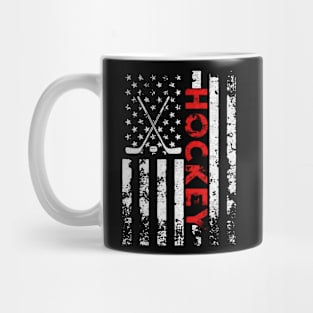 Hockey america flag Mug